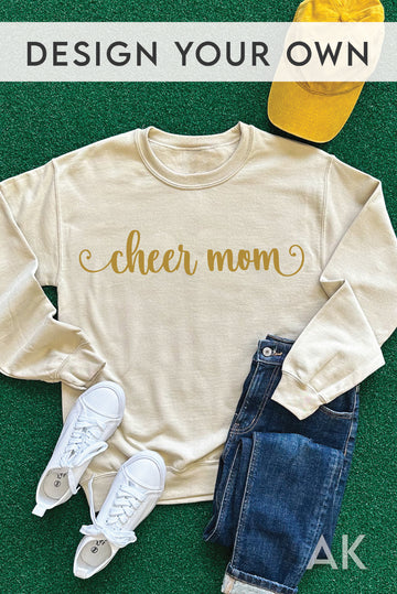 Custom Champion Crewneck - Sand